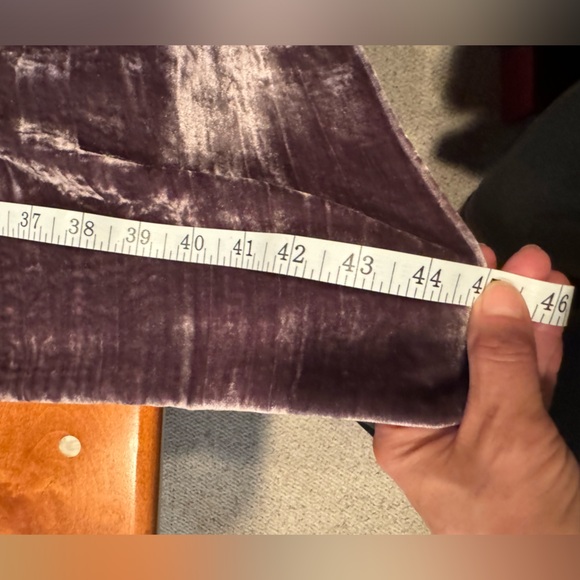 Taupe Velvet Wrap - Picture 5 of 6